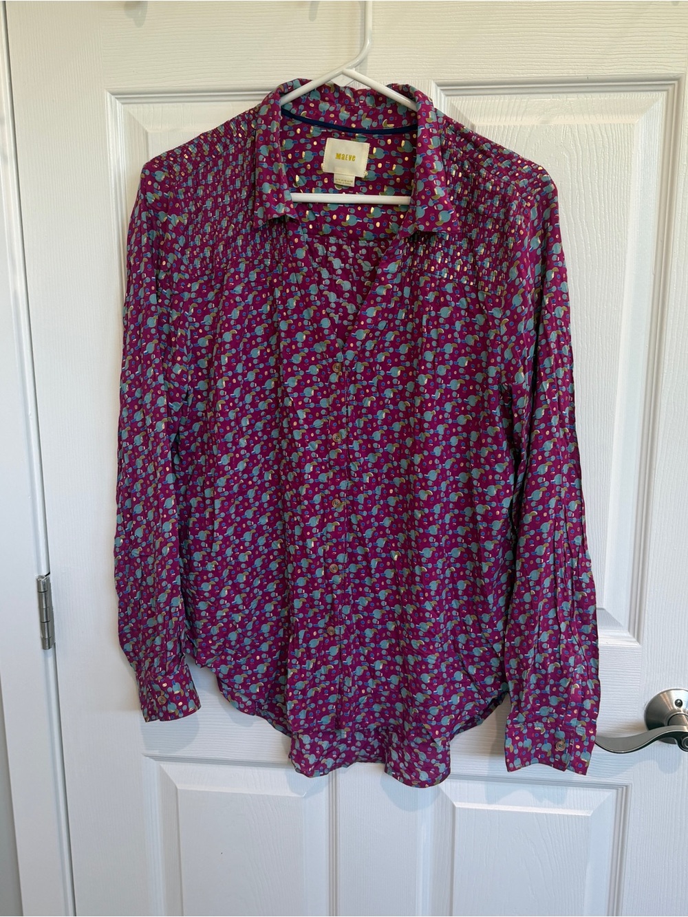 Maeve Amara Printed Blouse - Picture 4 of 7